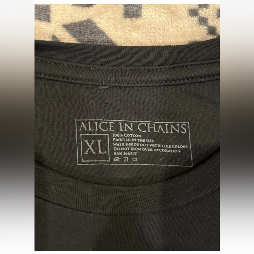 Alice In Chains Promotional T-shirt Black XL Names Of Band Members, New - Picture 4 of 6